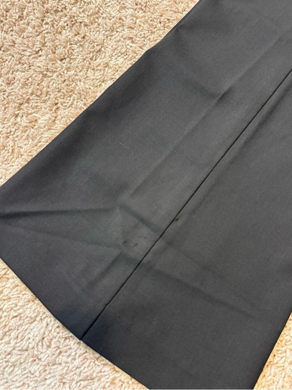 Theory Womens Low-Rise Flared Wool Stretch Charcoal Trouser Dress Pants Size 2 - Picture 13 of 13